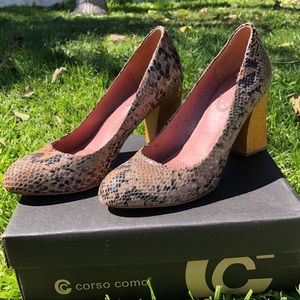 Corso Como Snake Skin pumps